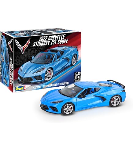 Revell 1:25 Scale 1967 Corvette Sting Ray Sport Coupe Model Kit